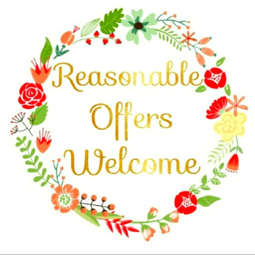 reasonable offers will be considered